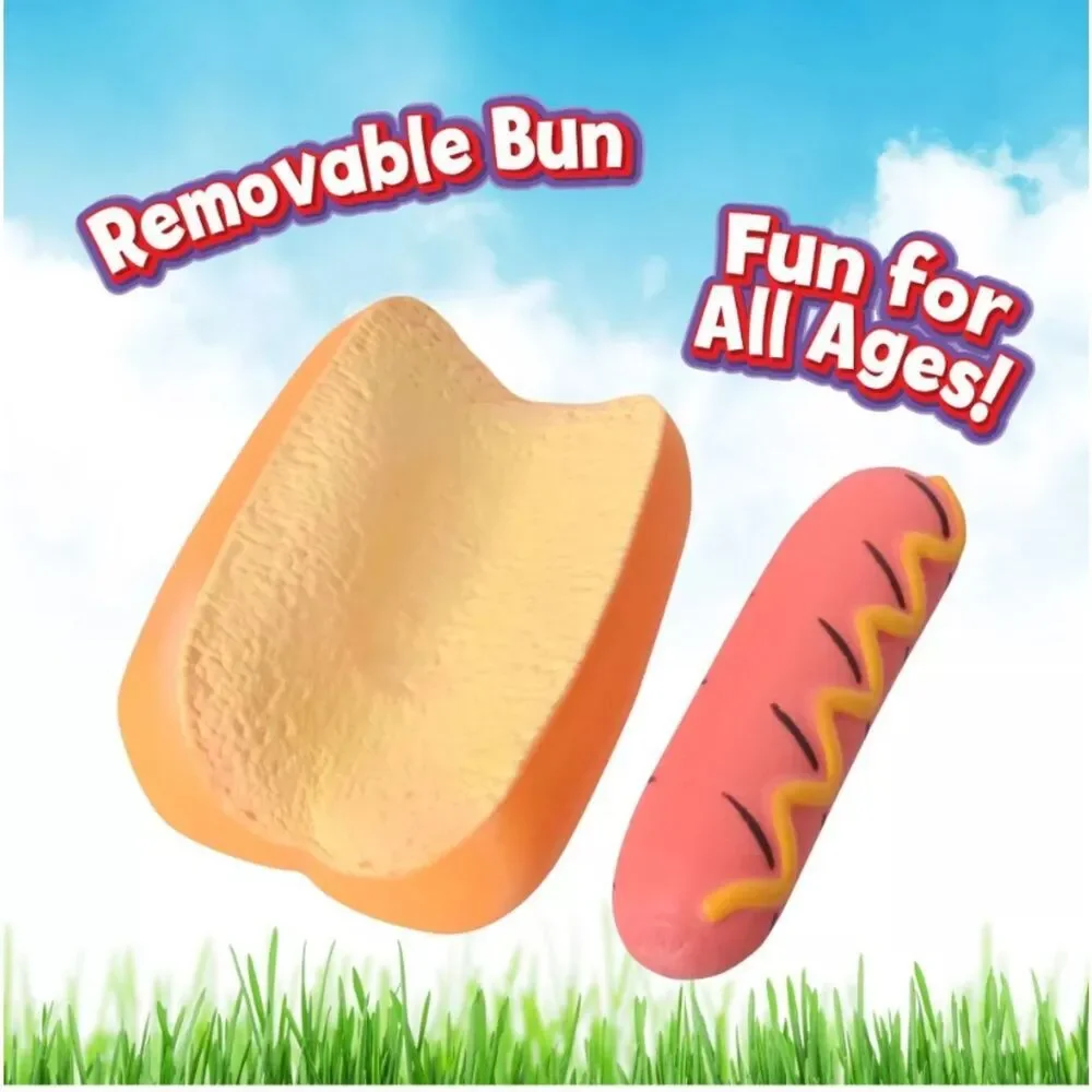 Sunny Days Squeeezy Hot Dog Fidget Toy